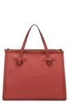 Gianni Chiarini Miss Marcella 32 Leather Handbag In Red