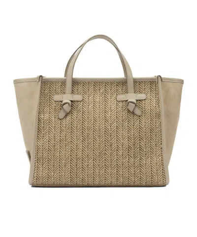 Gianni Chiarini Miss Marcella 32 Shoulder Bag In Neutral