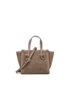 Gianni Chiarini Miss Marcella 32 Suede Bag In Brown