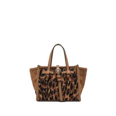 Gianni Chiarini "miss Marcella" Crossbody Bag In Brown