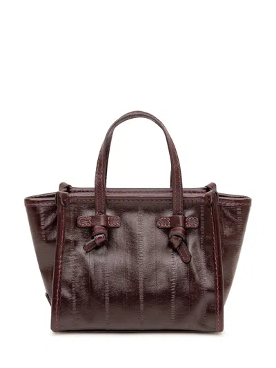 Gianni Chiarini Miss Marcella Handbag In Antique Ruby