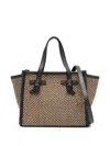 Gianni Chiarini Miss Marcella Herringbone-pattern Knot-detail Tote Bag