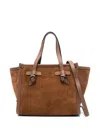 Gianni Chiarini Miss Marcella Knotted-detail Suede Tote Bag