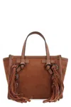 Gianni Chiarini Miss Marcella Leather Mini Handbag In Brown