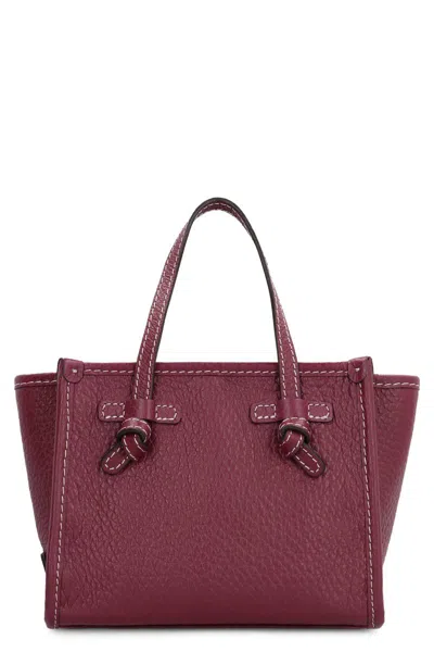 Gianni Chiarini Miss Marcella Leather Mini Handbag In Purple