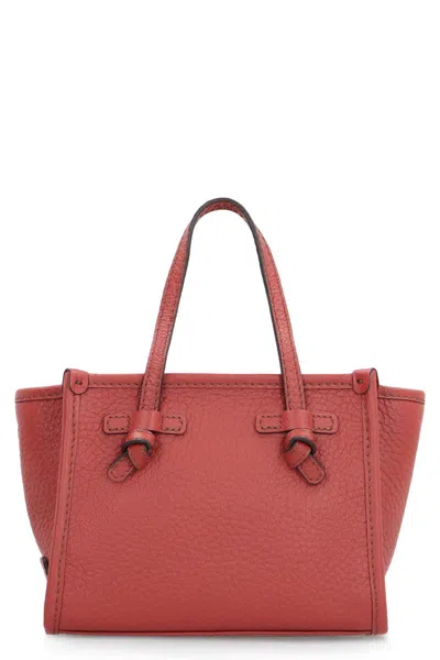 Gianni Chiarini Miss Marcella Leather Mini Handbag In Red