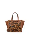 Gianni Chiarini Miss Marcella Mini Bag In Printed Leather In Brown