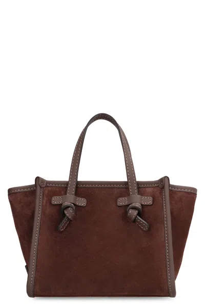 Gianni Chiarini Miss Marcella Suede Handbag