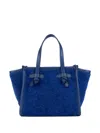Gianni Chiarini Shoulder Bags With Top Handles And Structured Shape In Blue