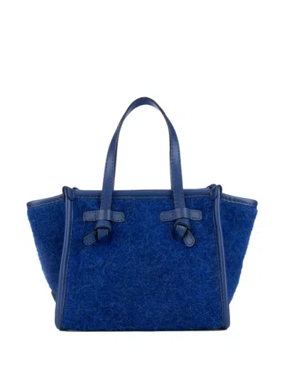 Gianni Chiarini Miss Marcella Tote Bag In Blue