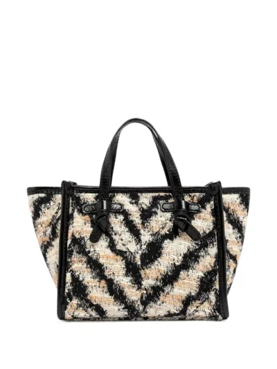 Gianni Chiarini Miss Marcella Zebra-print Mini Bag In Multi