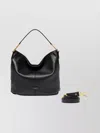 Gianni Chiarini Natasha Textured Leather Shoulder Bag In Black