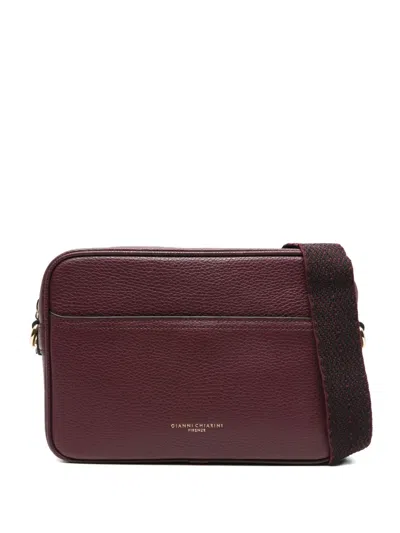 Gianni Chiarini Nina Crossbody Bag In Burgundy