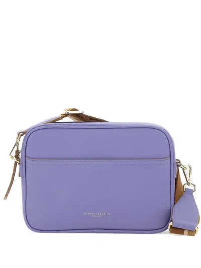 Gianni Chiarini Nina Shoulder Bag In Purple