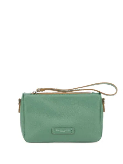 Gianni Chiarini Nora Clutch Bag In Green