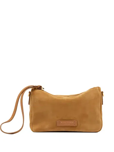 Gianni Chiarini Nora Suede Clutch Bag