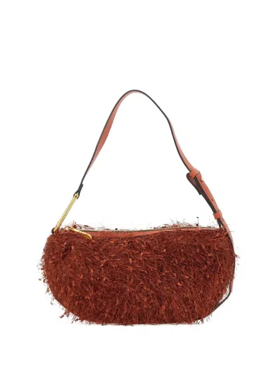 Gianni Chiarini Ondina Shoulder Bag In Orange