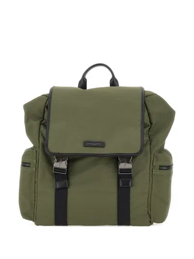 Gianni Chiarini Oslo Flap Zip Backpack In Green