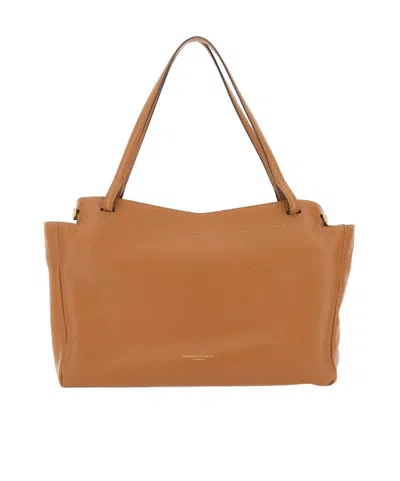 Gianni Chiarini Ottavia Tote Bag In Orange