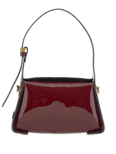 Gianni Chiarini Patent-finish Leather Shoulder Bag