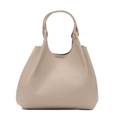 GIANNI CHIARINI GIANNI CHIARINI PEBBLED SHOULDER BAG