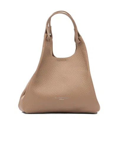 GIANNI CHIARINI GIANNI CHIARINI PEBBLED SHOULDER BAG