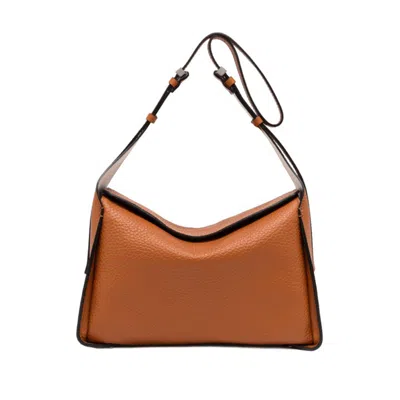 Gianni Chiarini Penelope Handbag In Double Grain Leather