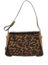 Gianni Chiarini Penelope Leopard-print Top-handle Bag