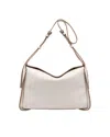 Gianni Chiarini Penelope Shoulder Bag - Sand/nature In Gray