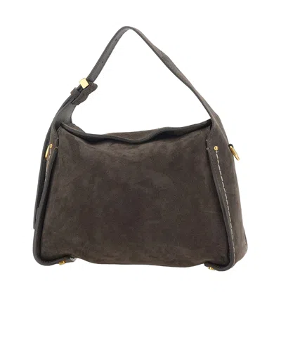 Gianni Chiarini Penelope Shoulder Bag In Black