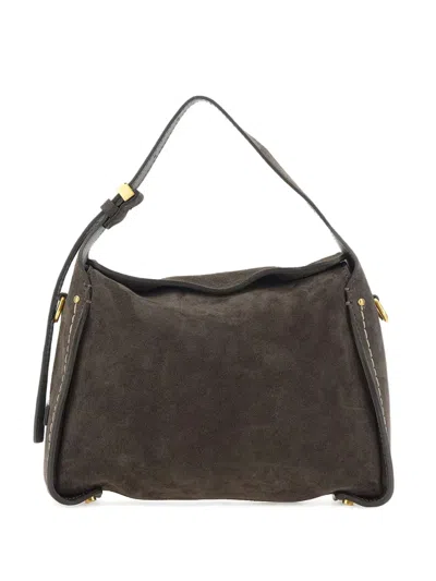Gianni Chiarini Penelope Suede-leather Top-handle Bag