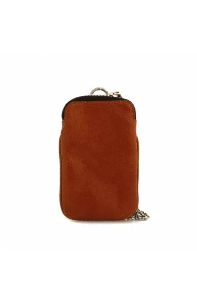 Gianni Chiarini Phone Case  Pretty Woman Orange Leather - Bs8110vipe