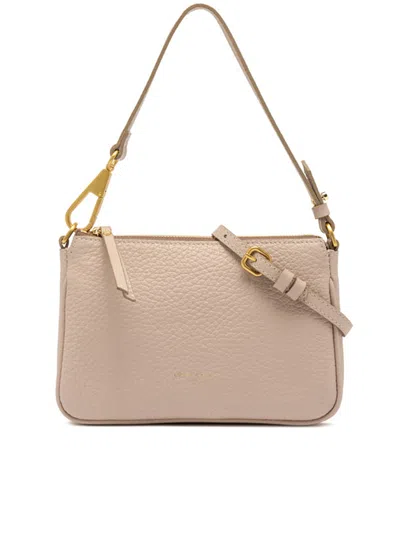 Gianni Chiarini Pink Purple Leather Shoulder Brooke In Neutral