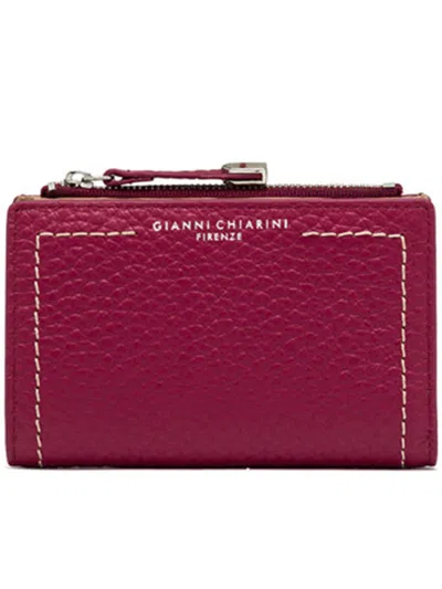 Gianni Chiarini Pink Purple Leather Wallets Bubble