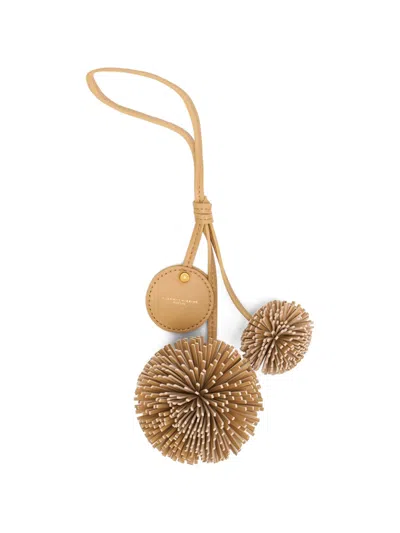 Gianni Chiarini Pom-pom Charm In Brown