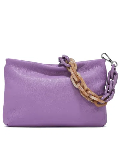 Gianni Chiarini Purple Brenda Clutch Bag