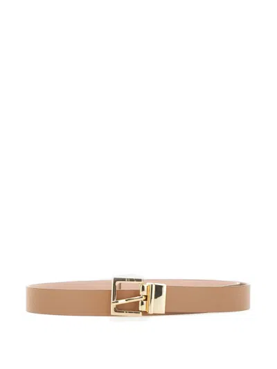 Gianni Chiarini Reversible Leather Belt In Brown