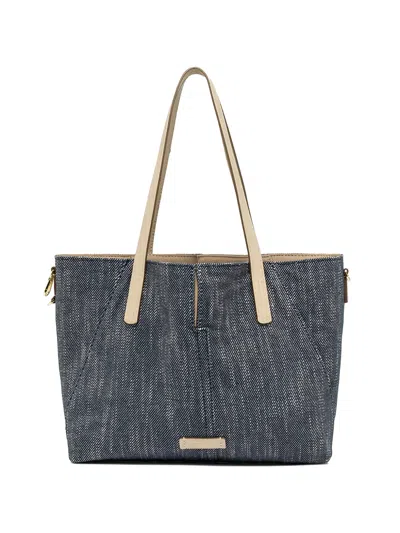 Gianni Chiarini Reversible Tote Bag In Blue