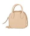Gianni Chiarini Sabrina Chained Handbag In Nude