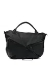 Gianni Chiarini Shania Leather Tote Bag In Black