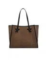 Gianni Chiarini Shoulder Bag In Brown