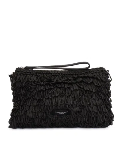 Gianni Chiarini Shoulder Bag. In Black