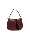Gianni Chiarini Borsa A Tracolla Helena Round Wine Berry In Burgundy
