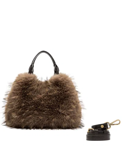 Gianni Chiarini Shoulder Bag Dua In Brown