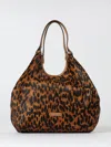 Gianni Chiarini Shoulder Bag  Woman Color Black 1 In Animal Print