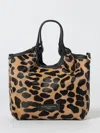 Gianni Chiarini Shoulder Bag  Woman Color Black In Animal Print