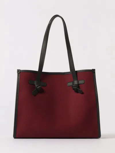 GIANNI CHIARINI TOTE BAG GIANNI CHIARINI WOMAN COLOR BURGUNDY,434991050
