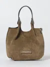 Gianni Chiarini Leather Tote Bag In Brown