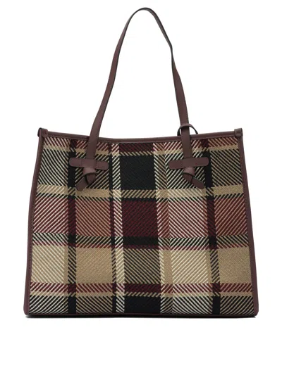 GIANNI CHIARINI SHOULDER BAGS BORDEAUX