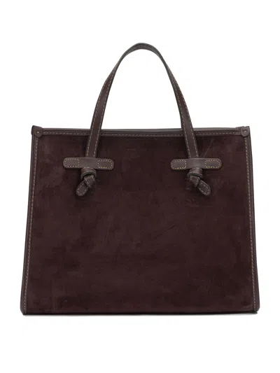 Gianni Chiarini Shoulder Bags In Burgundy